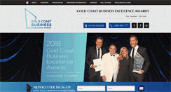 Desktop Screenshot of goldcoastbusinessawards.com.au